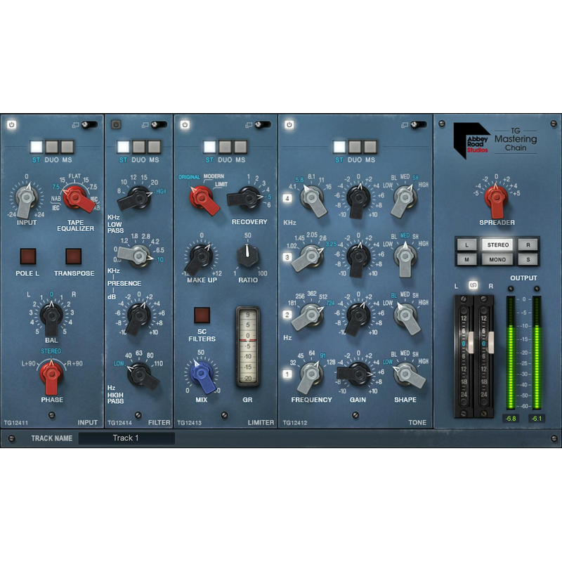 Waves Abbey Road TG Mastering Chain｜母帶處理