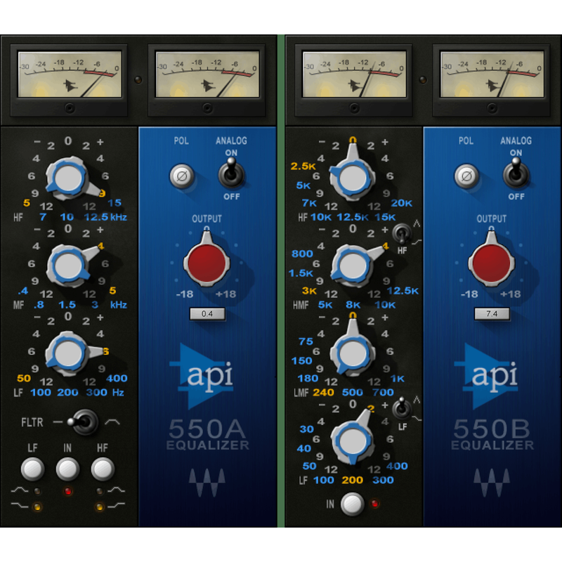 Waves API 550｜等化器