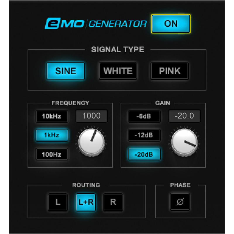 Waves eMo Generator｜訊號產生器