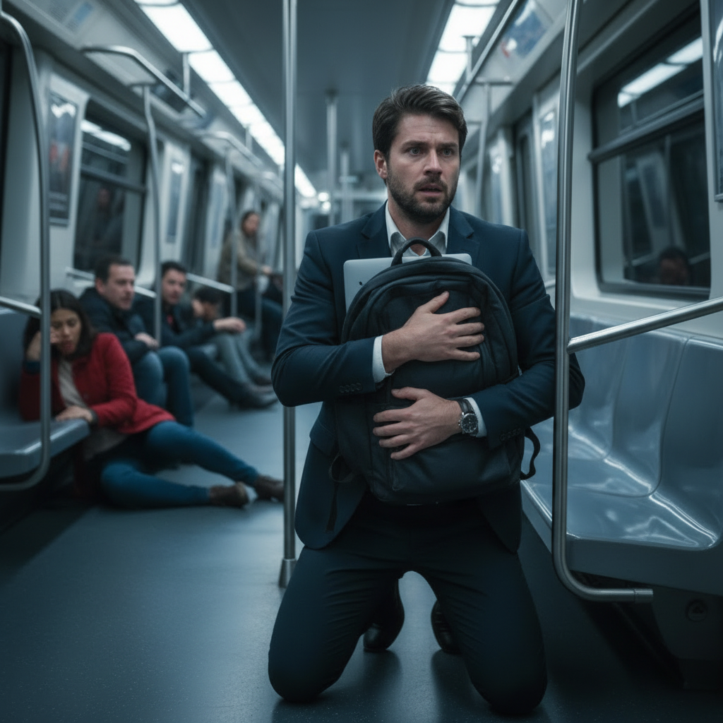 捷運殺人遇到攻擊時，立刻將後背包轉到胸前，或者雙手緊抓手提包，護住頸部、心臟與腹部等致命部位。