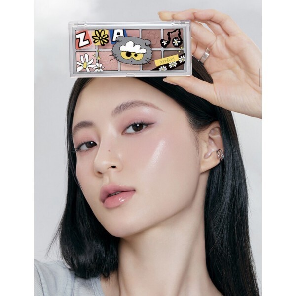 rom&nd X ZO&FRIENDS romand  勝過眼皮十色眼影盤（超值贈聯名款四色眼影）