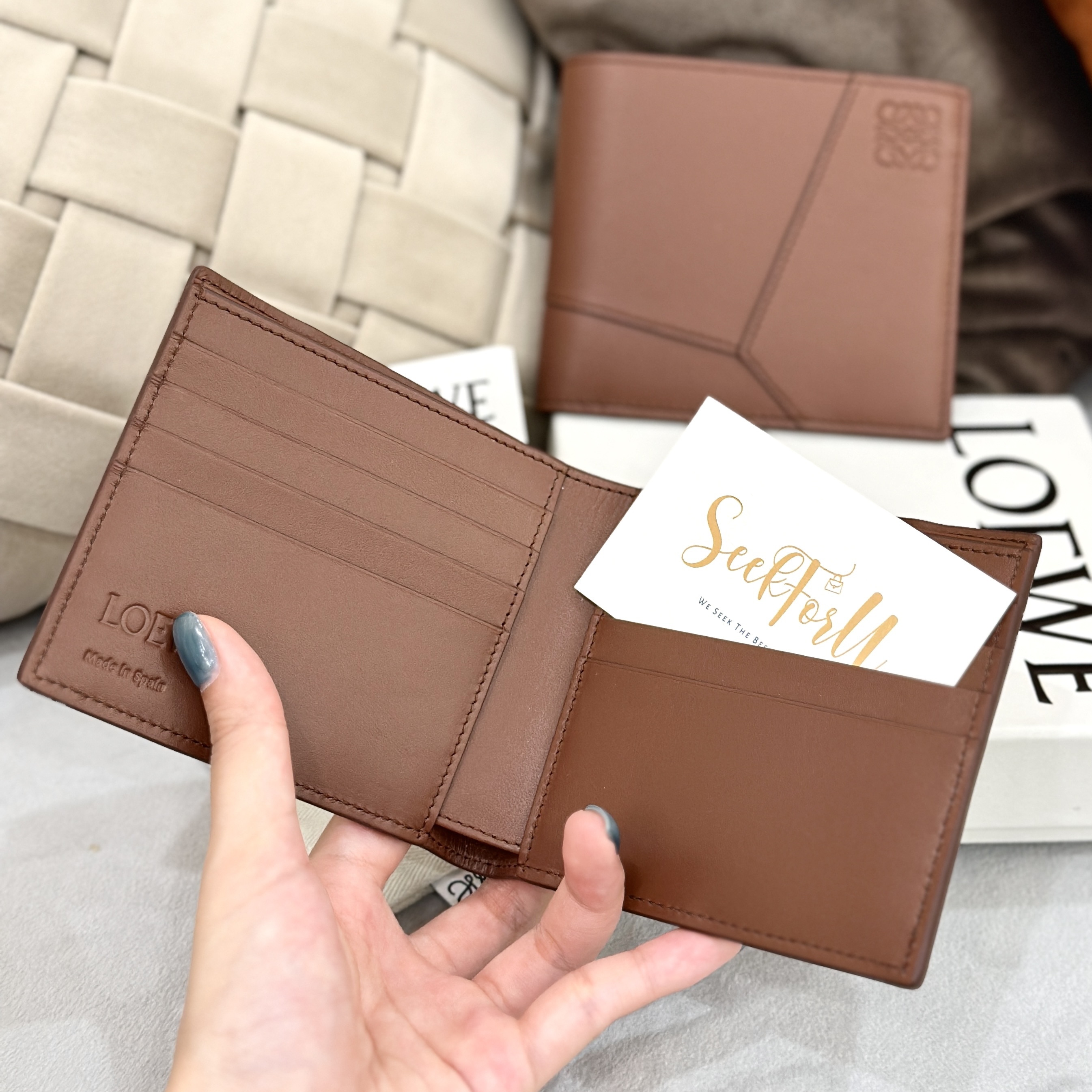 LOEWE Puzzle Bifold Wallet