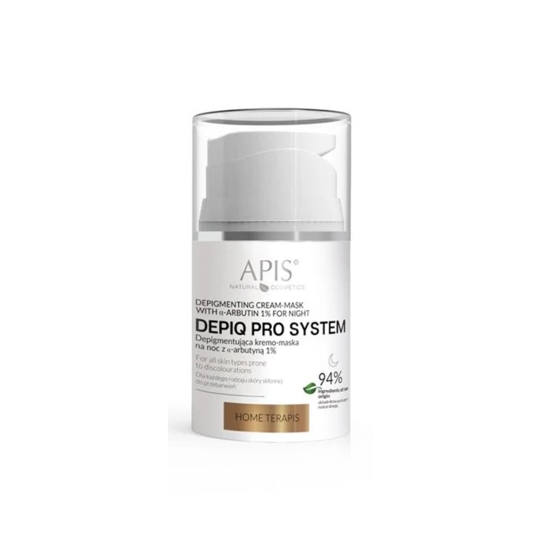 Apis DEPIQ PRO 1% α-Arbutin 熊果苷祛色素淡斑晚霜面膜 50 ml