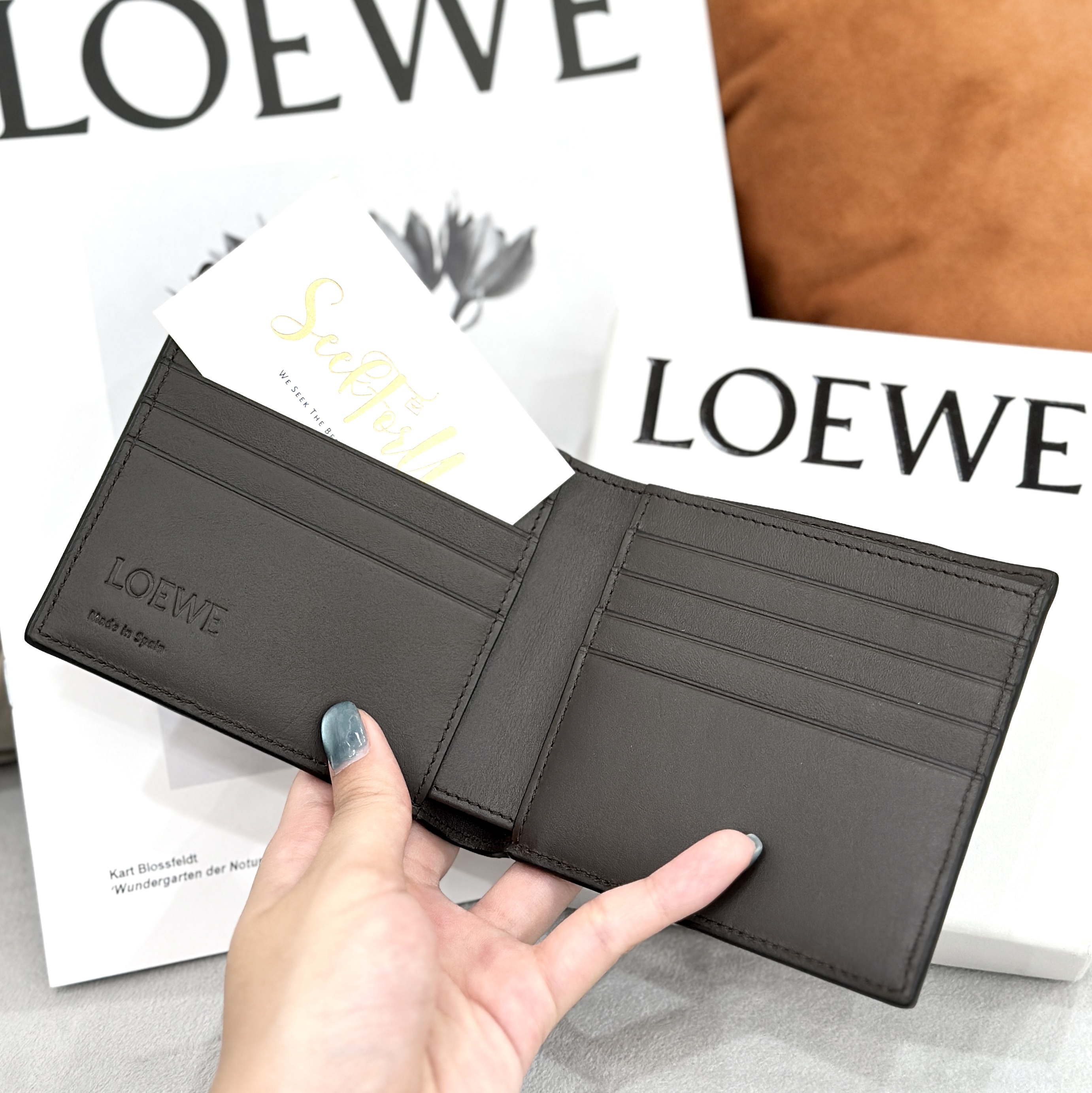LOEWE Puzzle Bifold Wallet