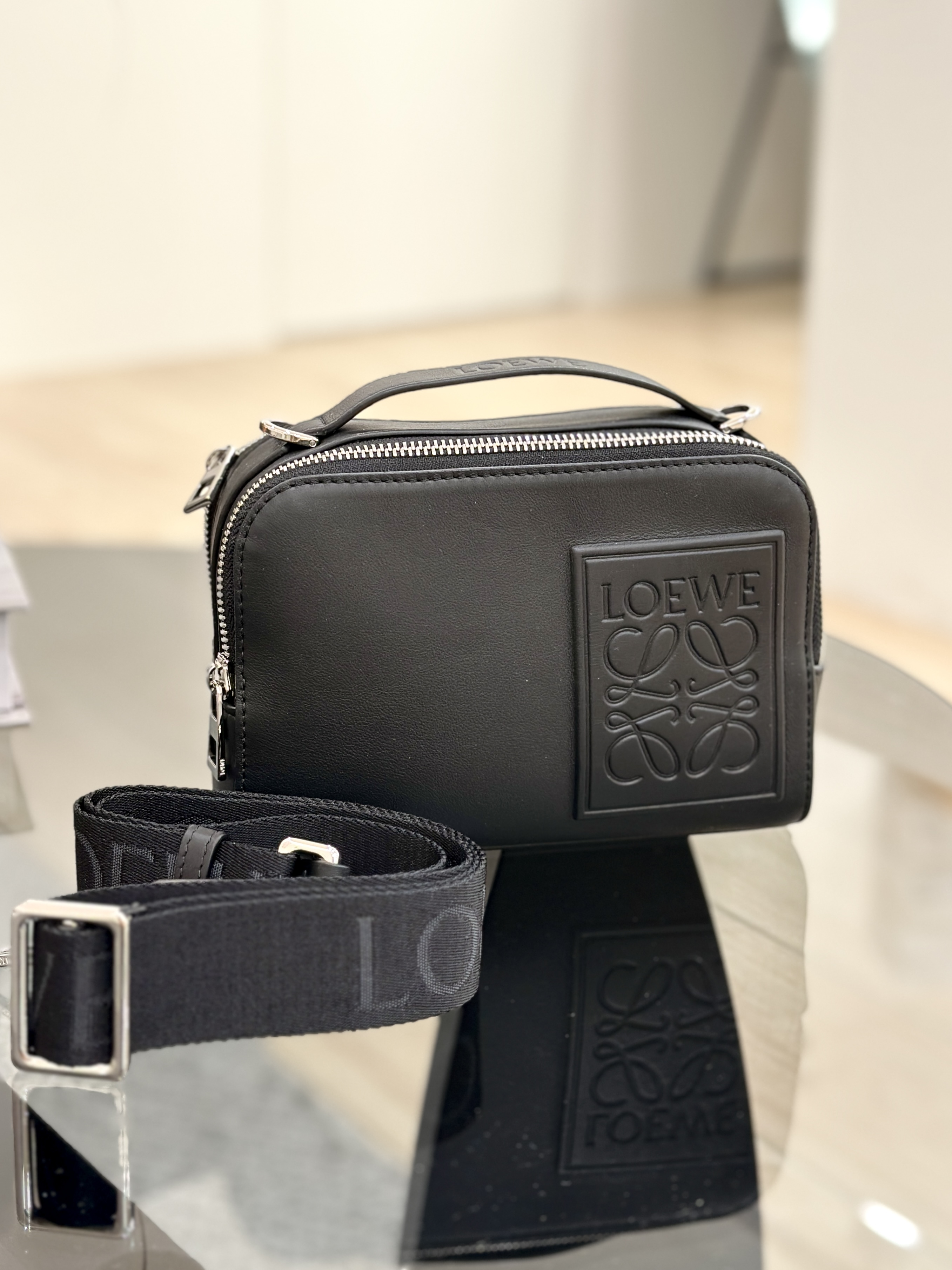 LOEWE Mini Crossbody Camera Bag