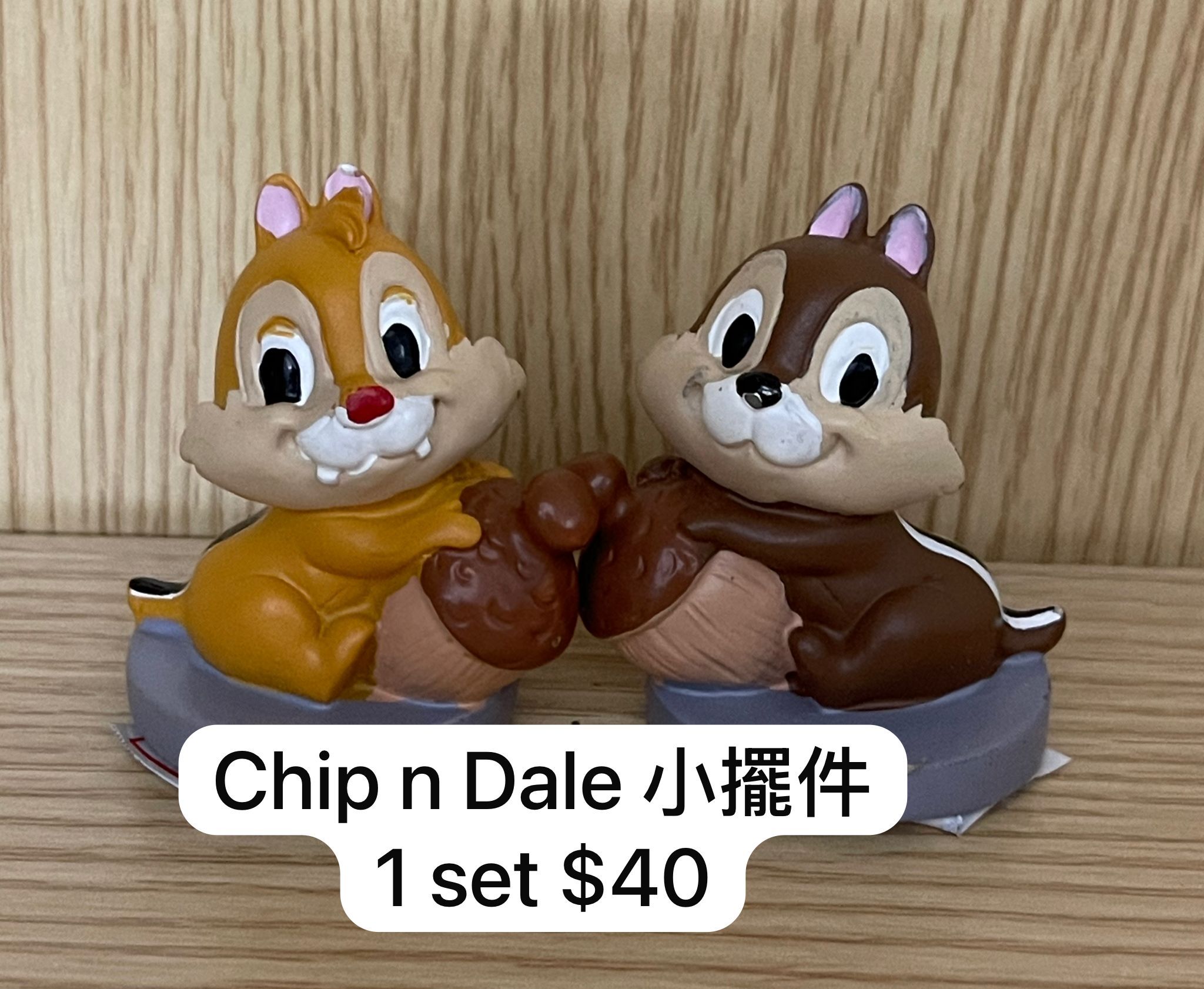 Chip n dale 小擺件