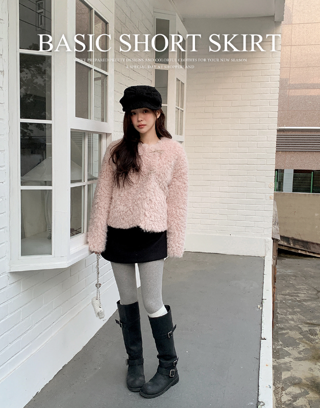 秋冬預訂｜Meloa 冬季羊毛迷你裙