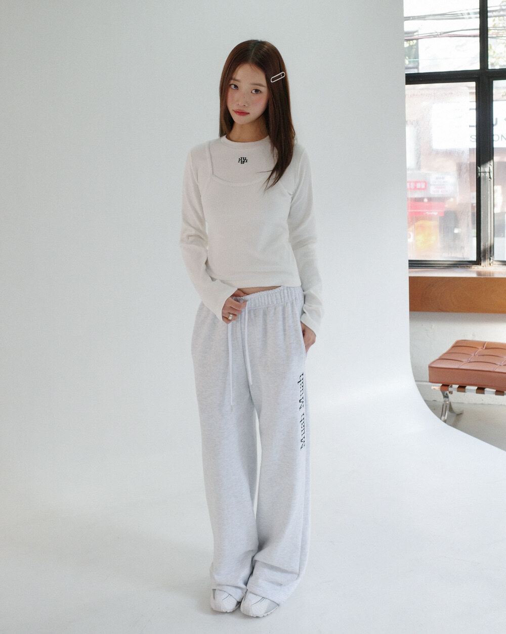 預訂｜MUAHMUAH KNIT SLIP LAYERED T-SHIRT [3color]