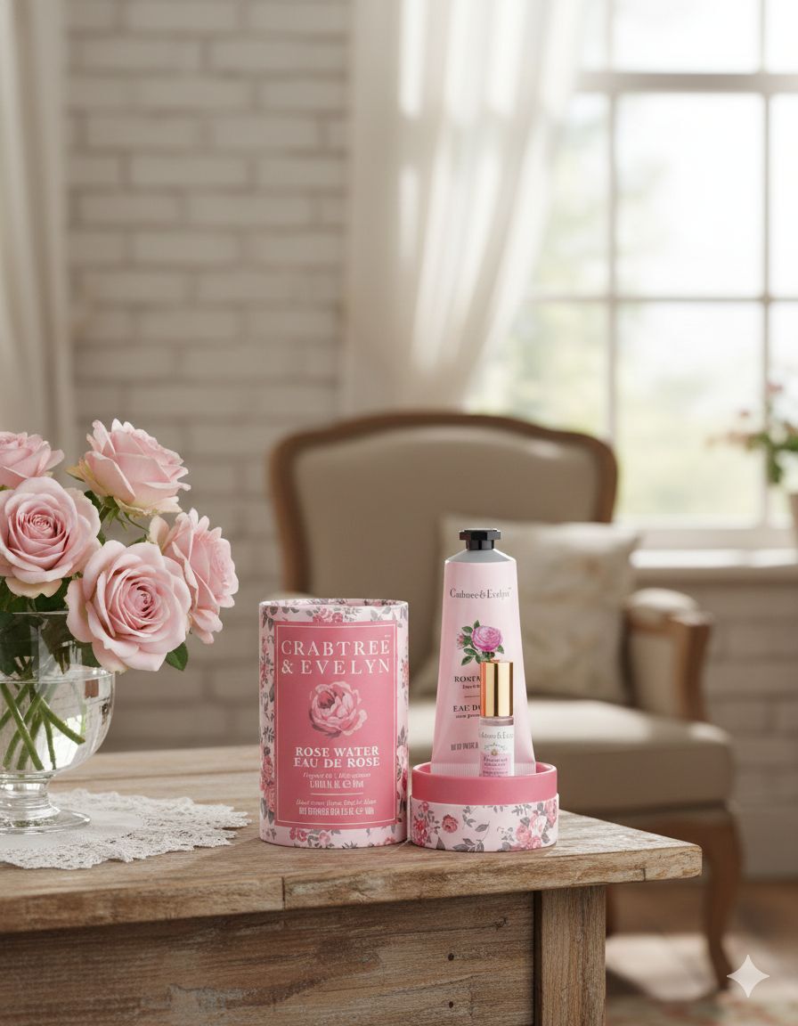 【預購】Q121906 CRABTREE & EVELYN2件組手部護理滾珠香氛精油套裝