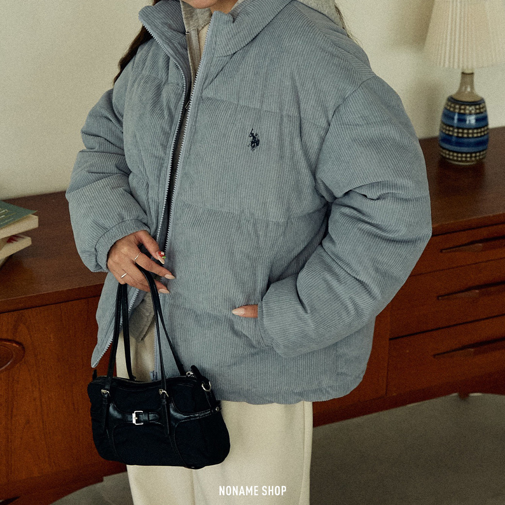 U.S. POLO ASSN. 小LOGO 燈芯絨 外套 三色 (女款)