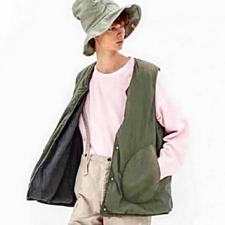 ON SALE: VISVIM KORA DOWN VEST *NATURAL DYE 天然染 - OLIVE SIZE 3 PRE ORDER ITEM (預訂中)