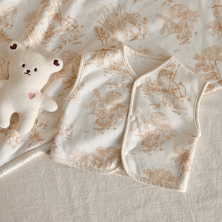 25F/W❄DTD暖雪絨鬆軟系列-微纖維背心