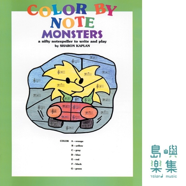Color by Note Monsters