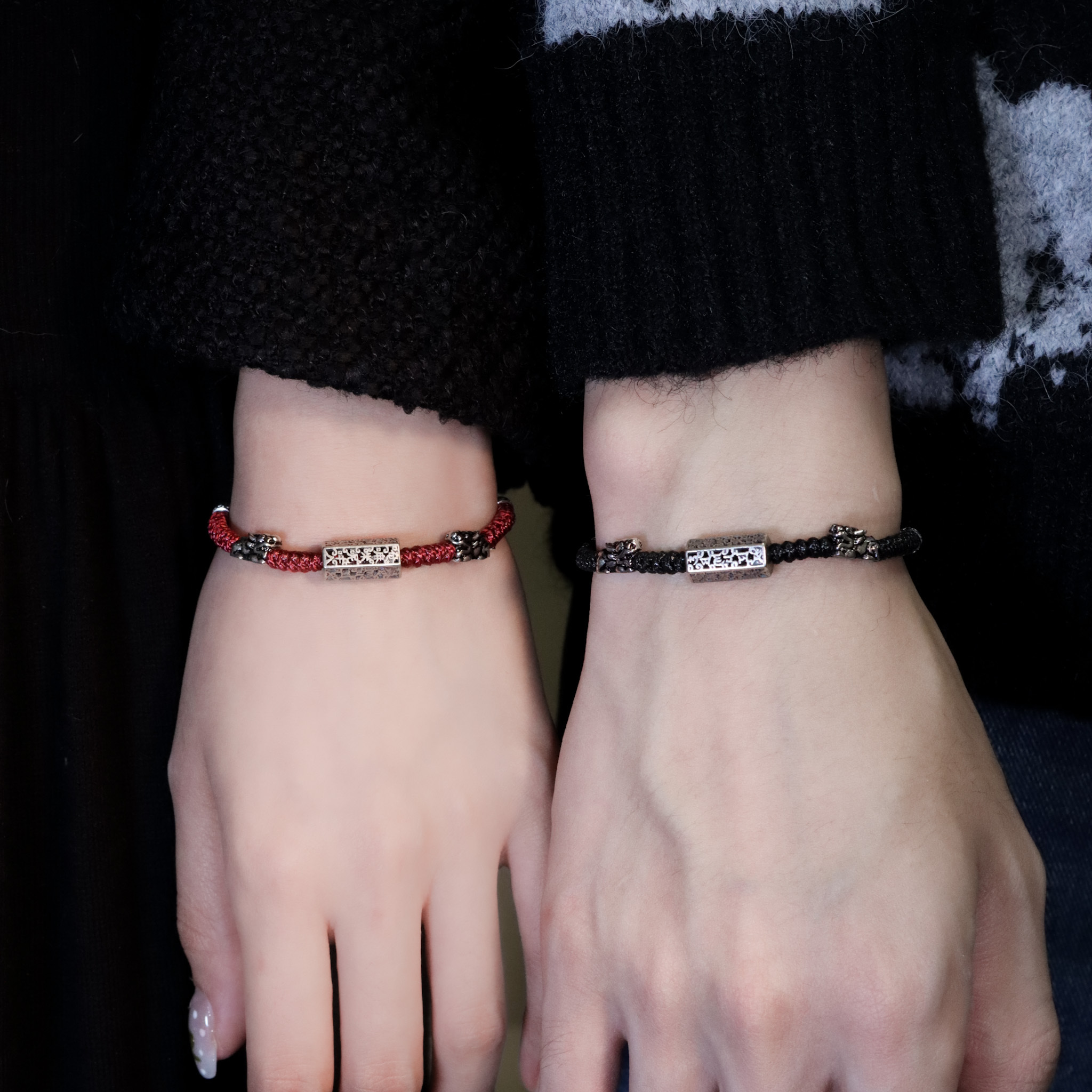 | 925銀丨玄學貔貅情侶手繩（男款 /女款） | BR1462 |