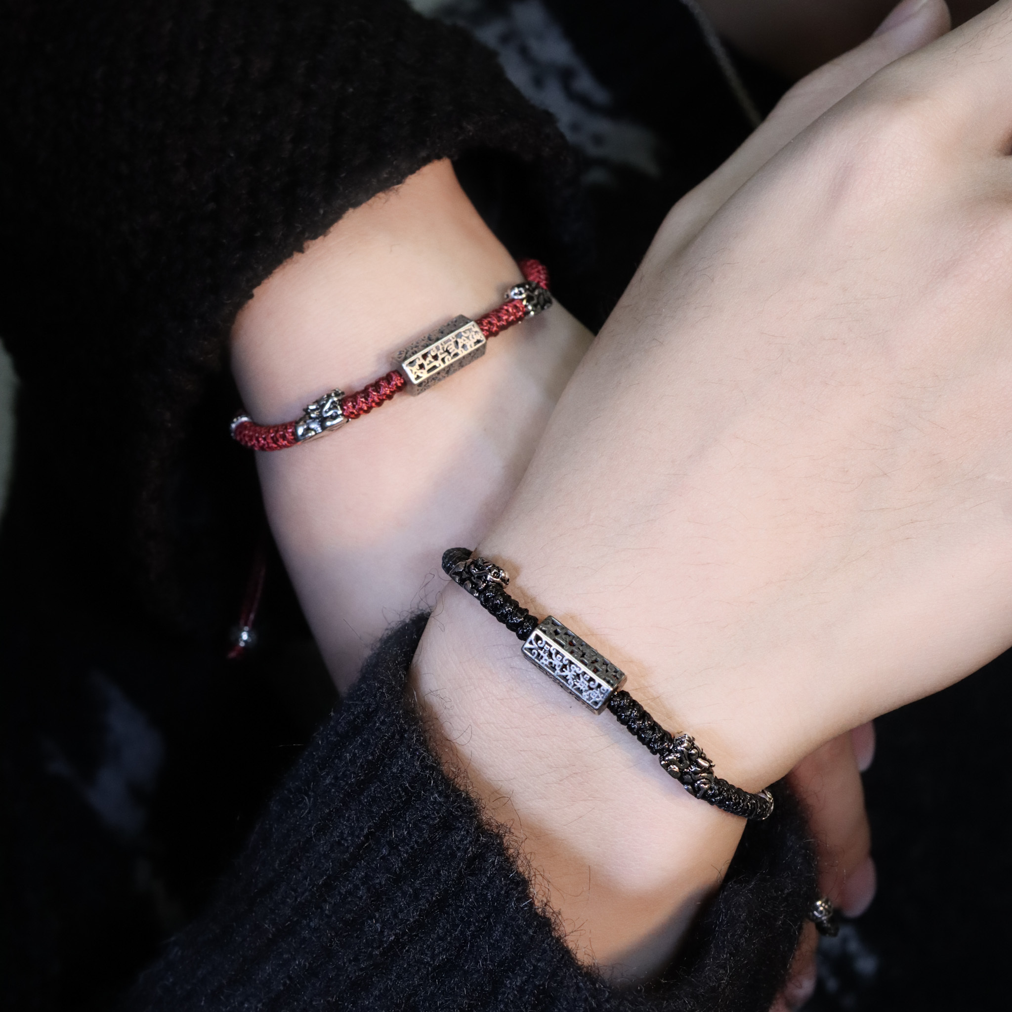 | 925銀丨玄學貔貅情侶手繩（男款 /女款） | BR1462 |