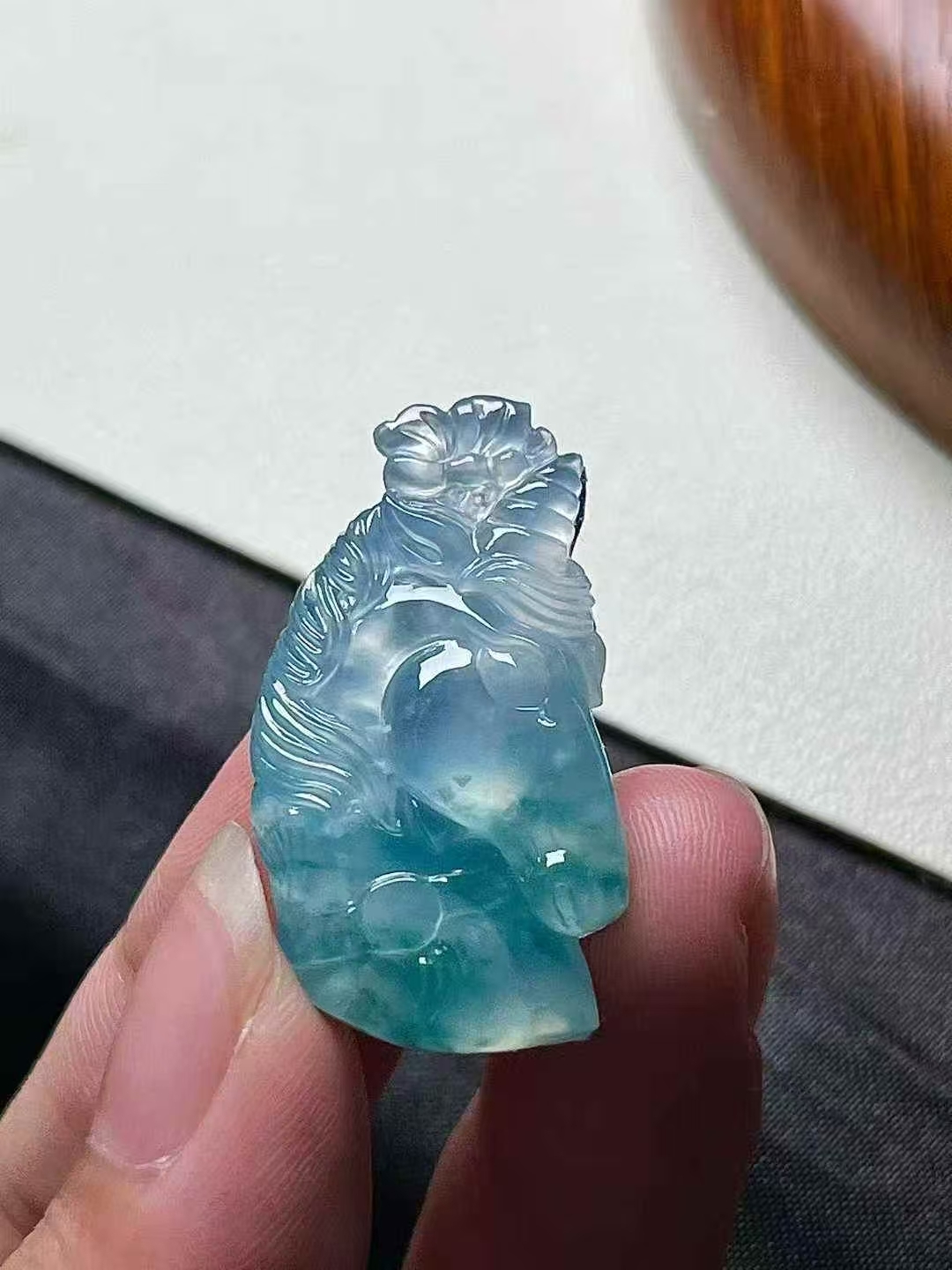 1218319 翡翠生肖馬