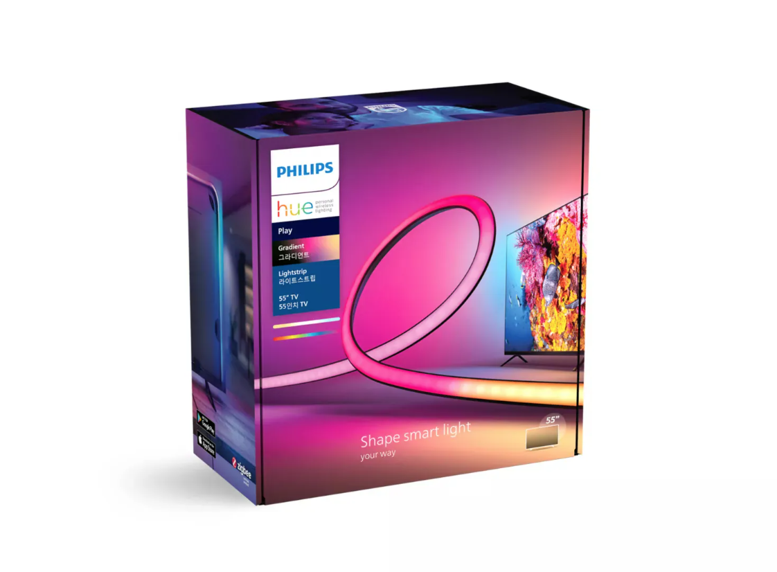 Philips Hue Play 55 吋漸變全彩情境燈帶 (電視適用)