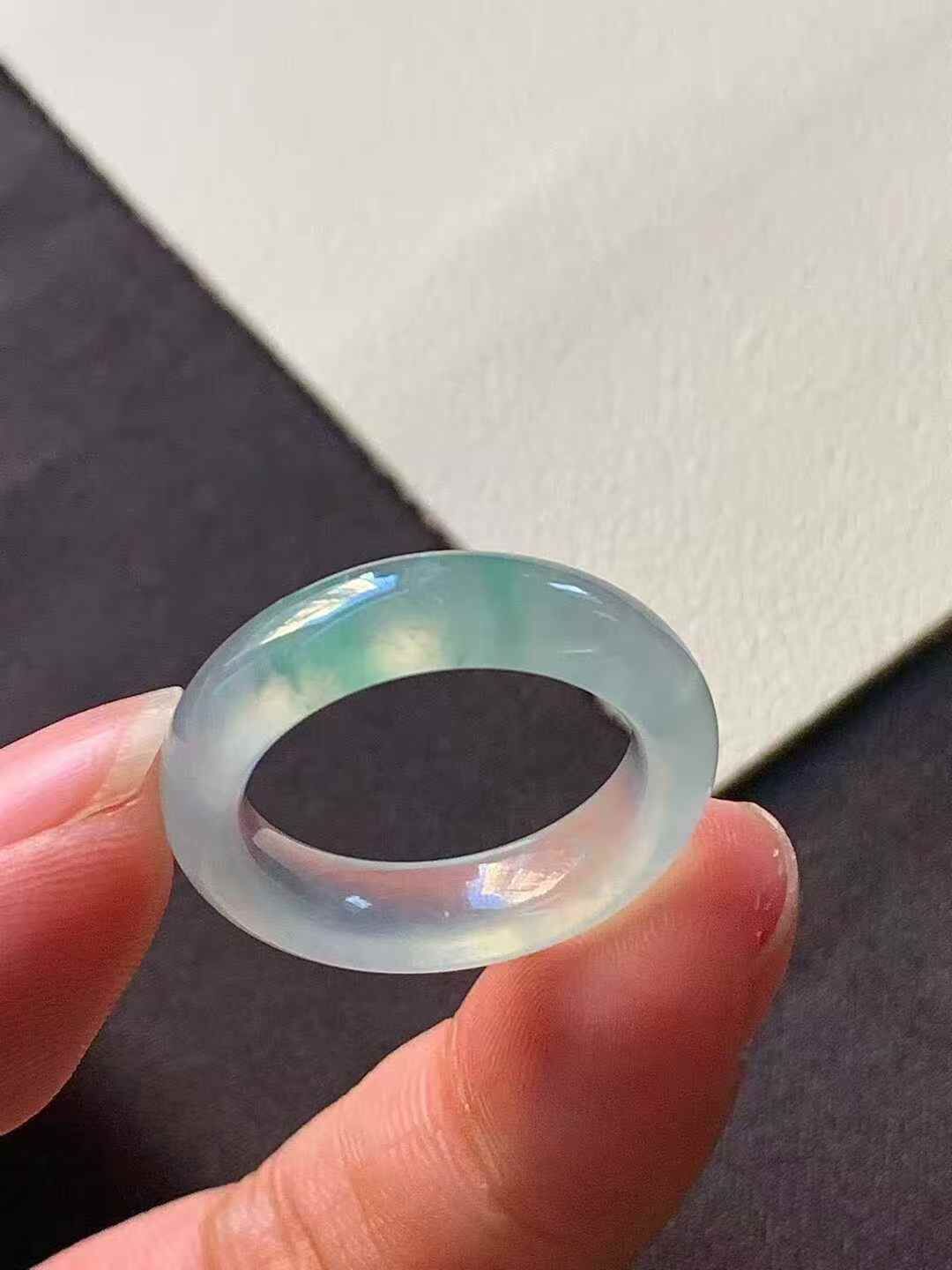 翡翠指環 (圈口 16mm),天然翡翠A玉, 緬甸玉, Jade, Jadeite