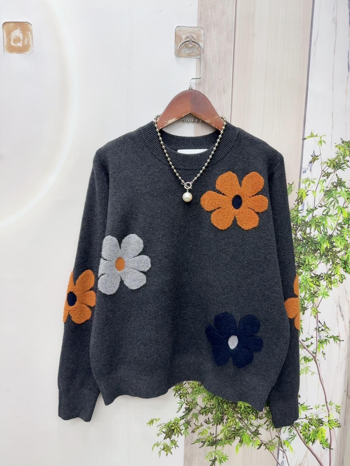 INGROOVE 高質撞色花花top ～132B