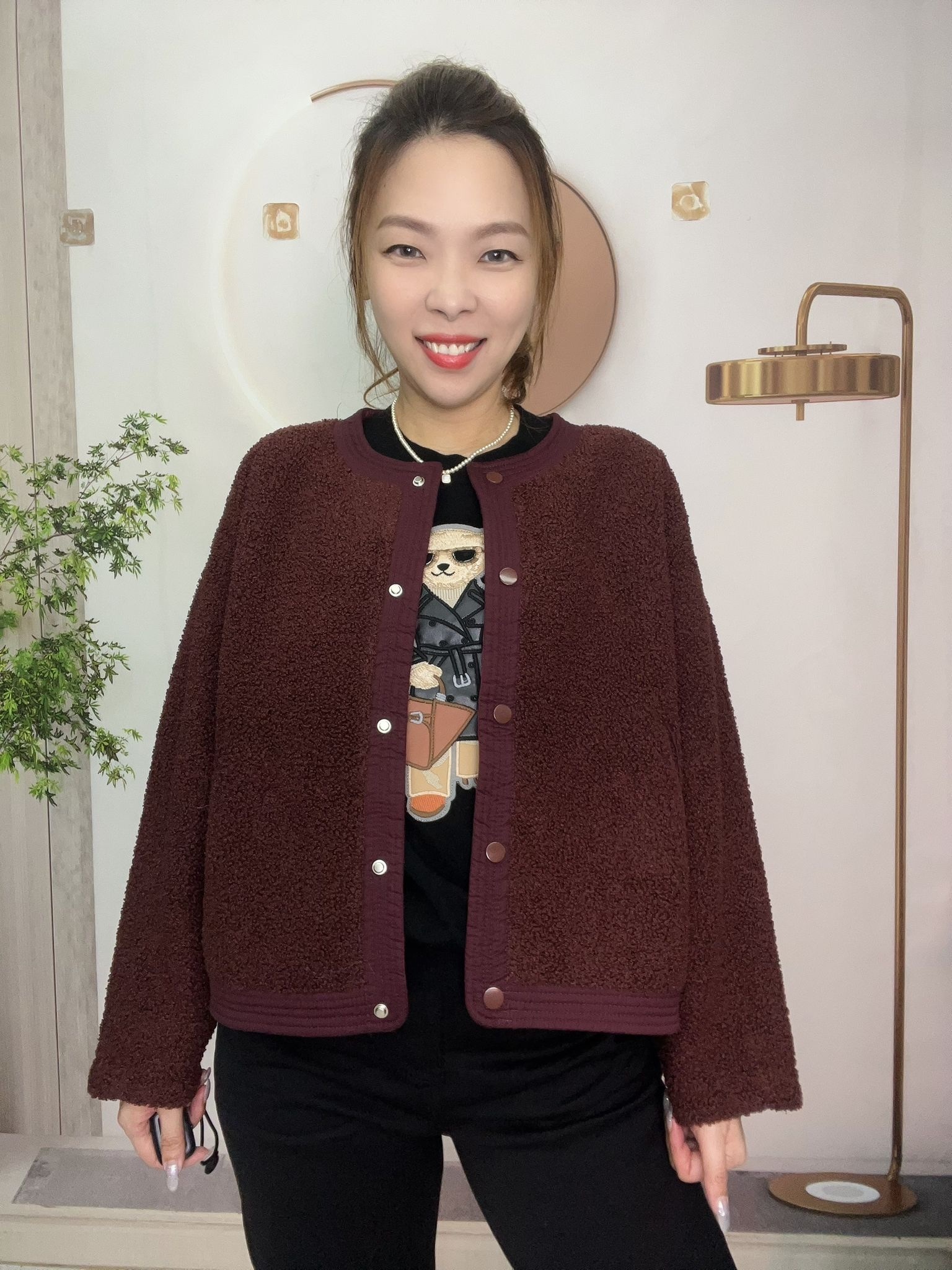 Mar牌子 羊羔毛高質外套～132F