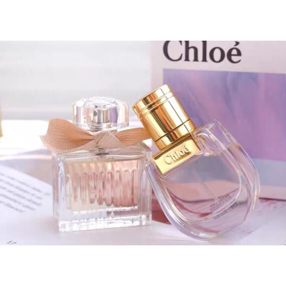 Chloe 蔻依 經典女仕套盒新款（小猪包20ml+肉絲带20ml)