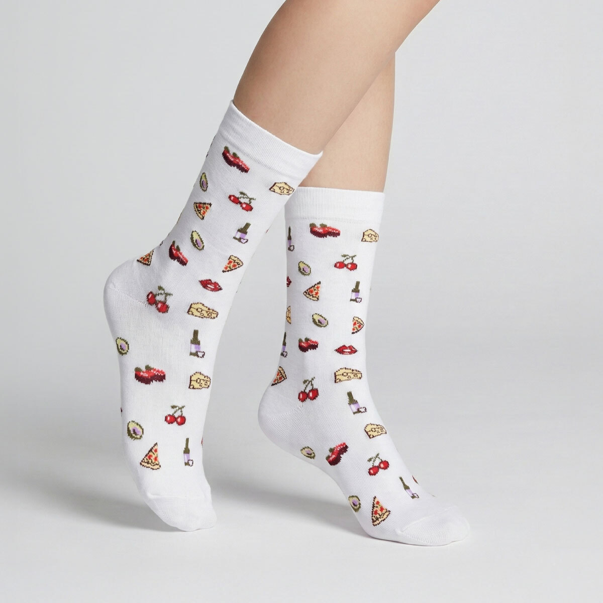 貪吃鬼｜BoBo聯名設計款．壓力3/4襪