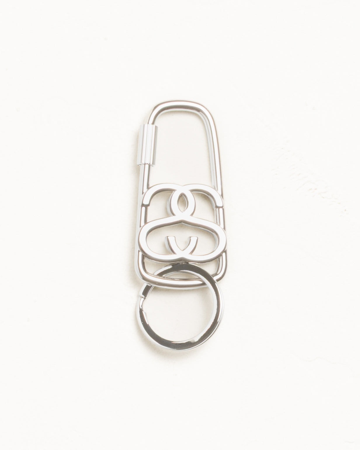 2025SS STUSSY SS LINK TWIST CARABINER 雙S 鑰匙圈鑰匙扣扣環掛勾
