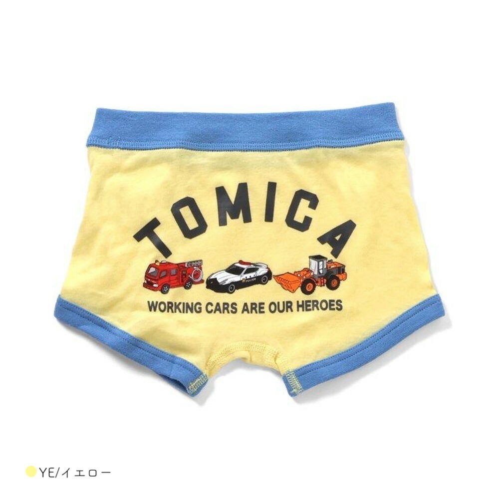 日本 BREEZE X TOMICA 聯名系列 全棉男孩小褲（3款1組，110-130）L151016