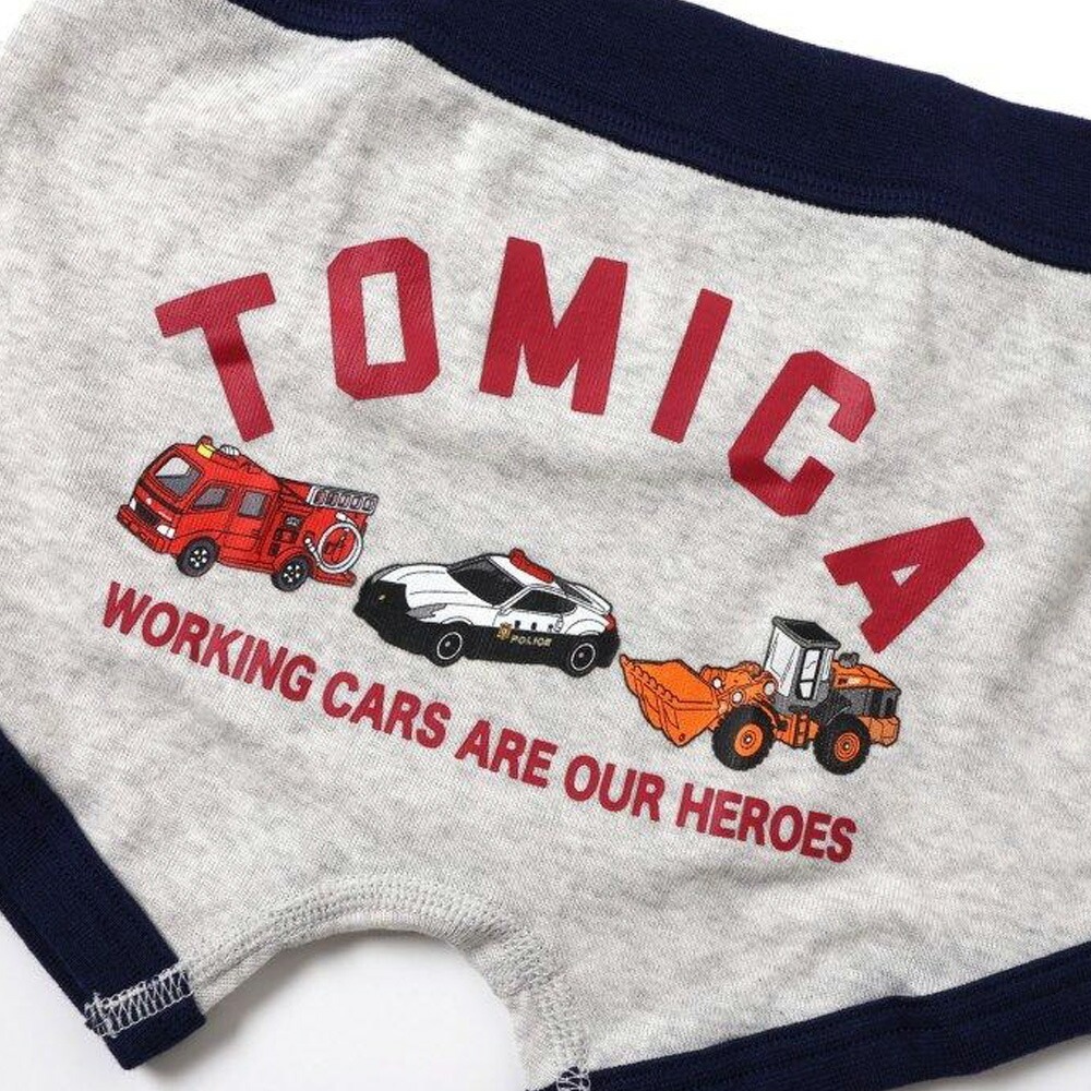 日本 BREEZE X TOMICA 聯名系列 全棉男孩小褲（3款1組，110-130）L151016