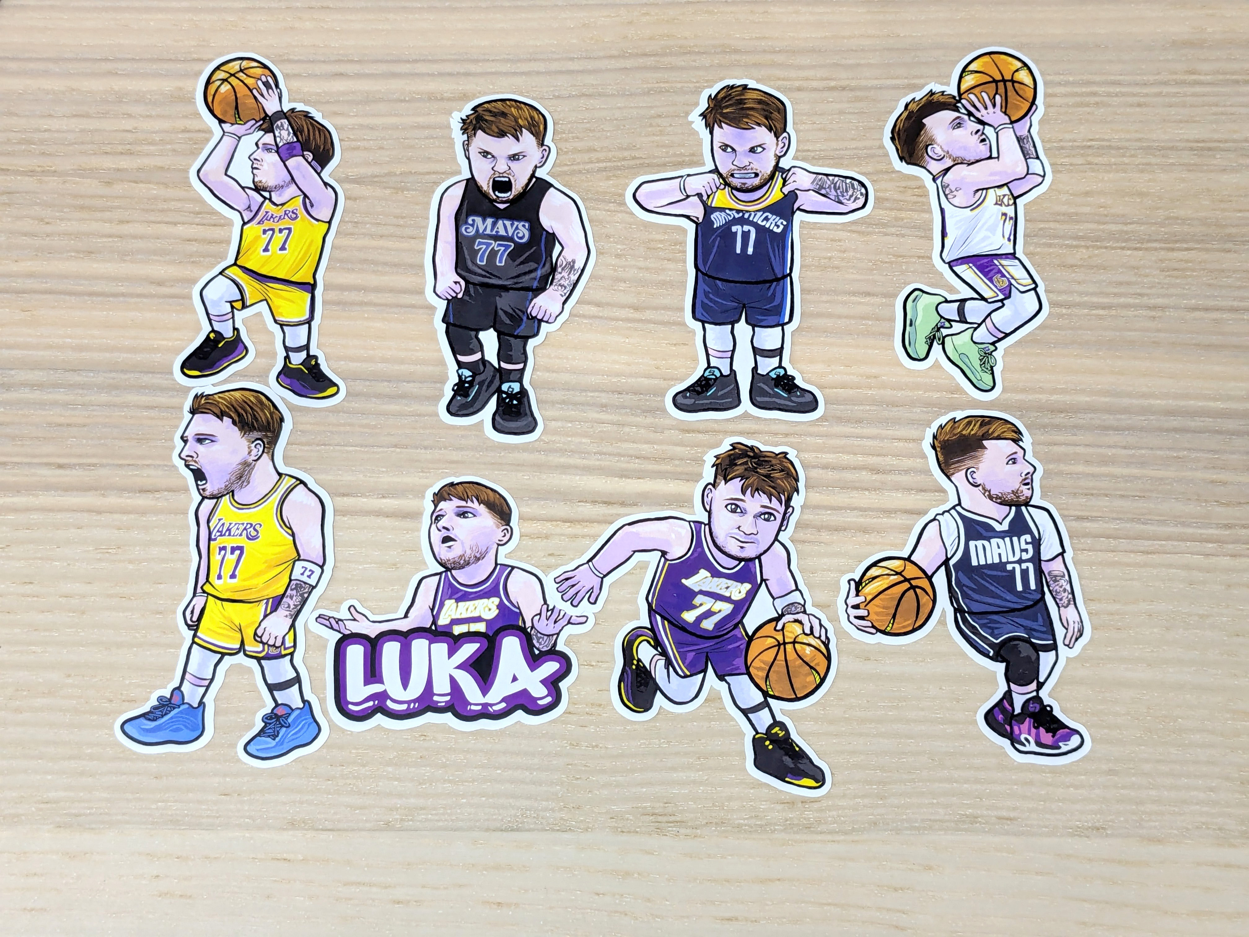 Luka Doncic 2025貼紙