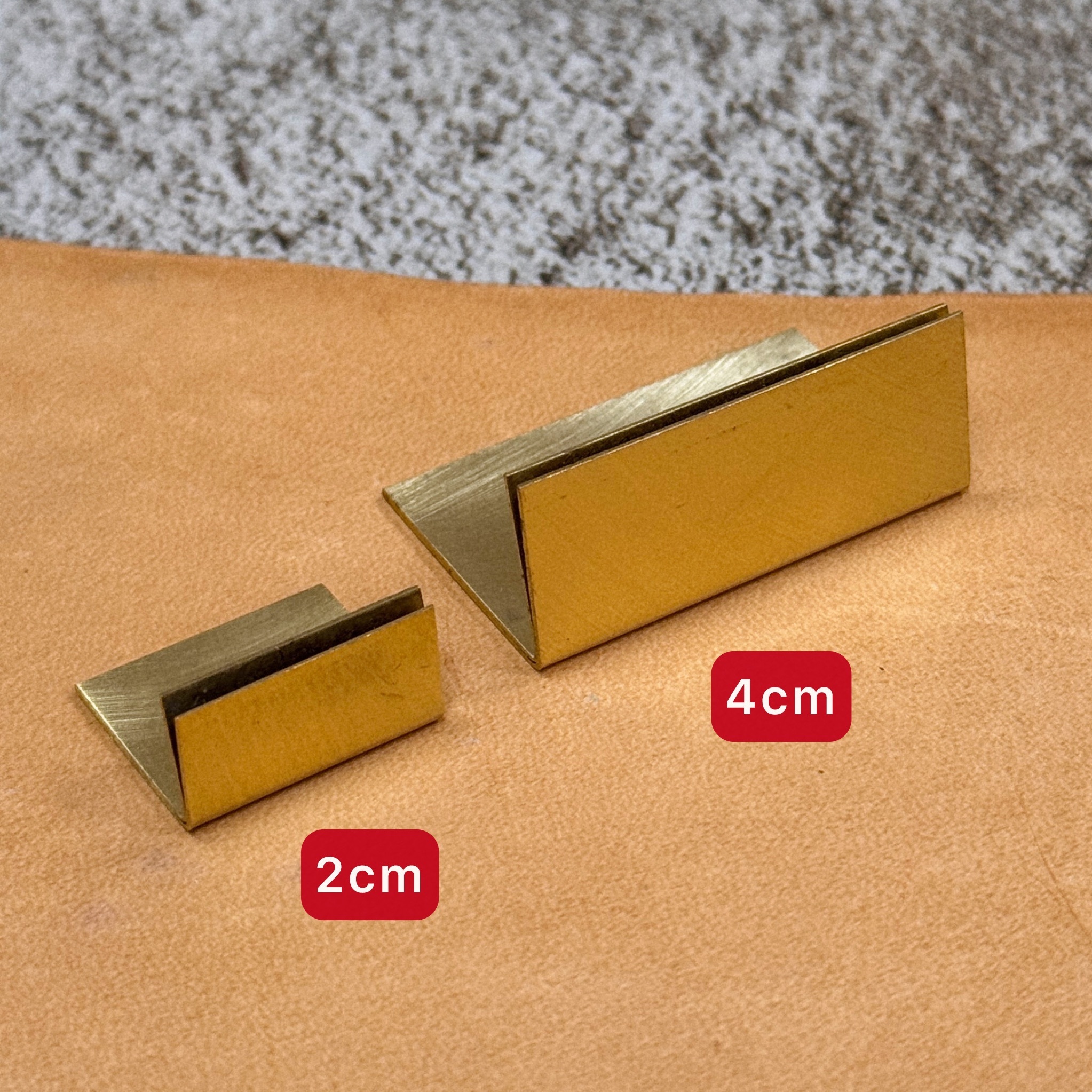 shesay ｜ Brass Card Stand 黃銅立牌架