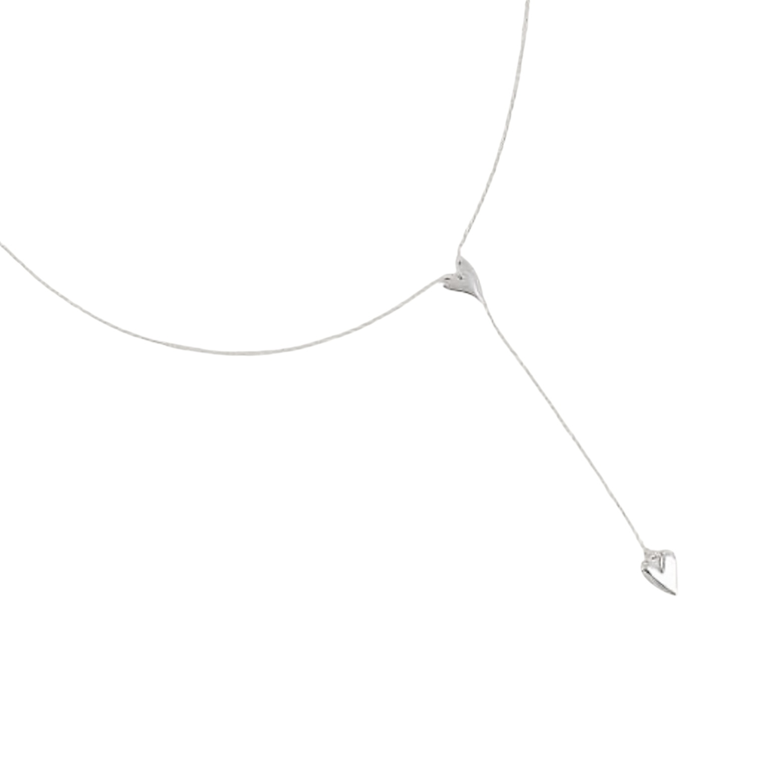 BOHM PARIS-雙愛心Y字鍊