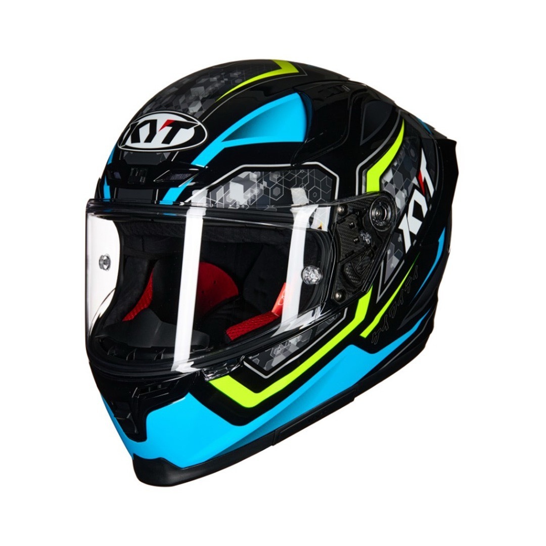 KYT STRIKER #1 黑藍 全罩帽款 選手彩繪