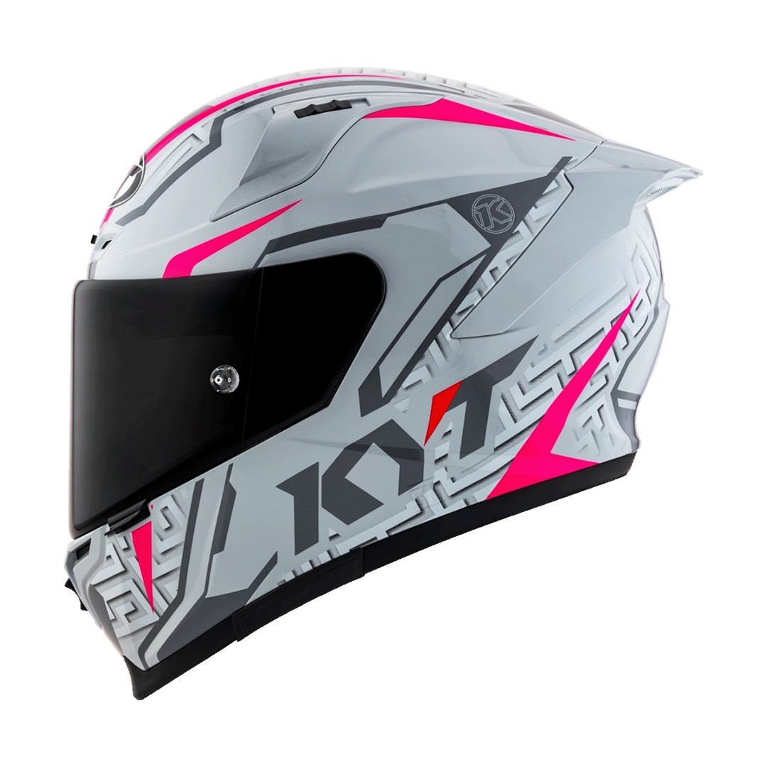 KYT STRIKER #2 灰桃 全罩帽款 選手彩繪