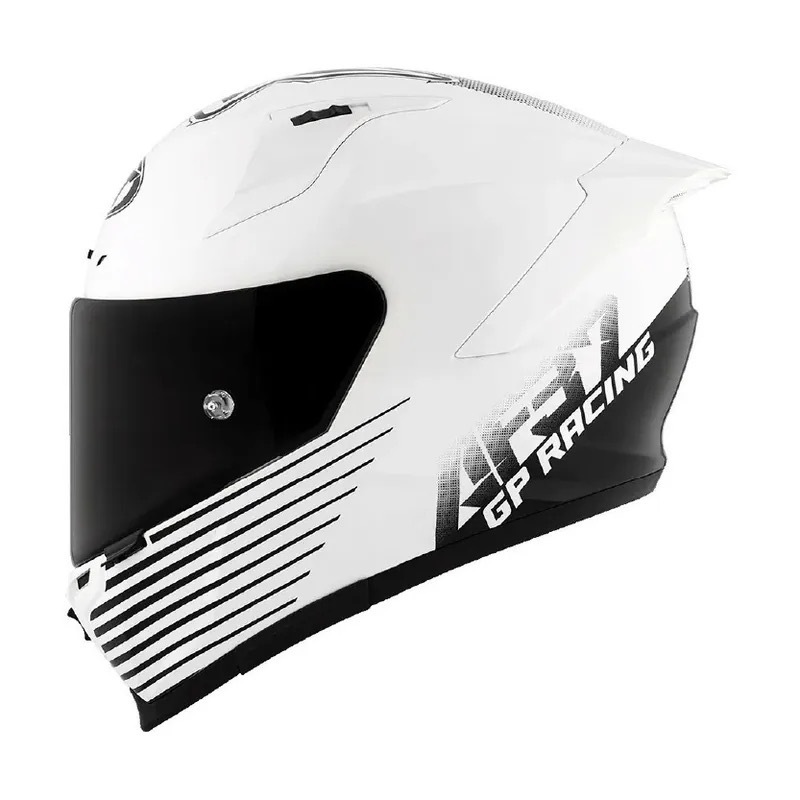 KYT STRIKER AF37 黑白 全罩帽款 選手彩繪