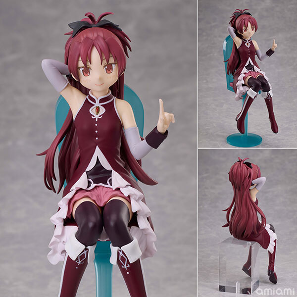Nov Aniplex Puella Magi Madoka Magica The Movie -Rebellion- Kyoko Sakura Tea Party Cake Song Ver. Non Scale Figure Pre-order