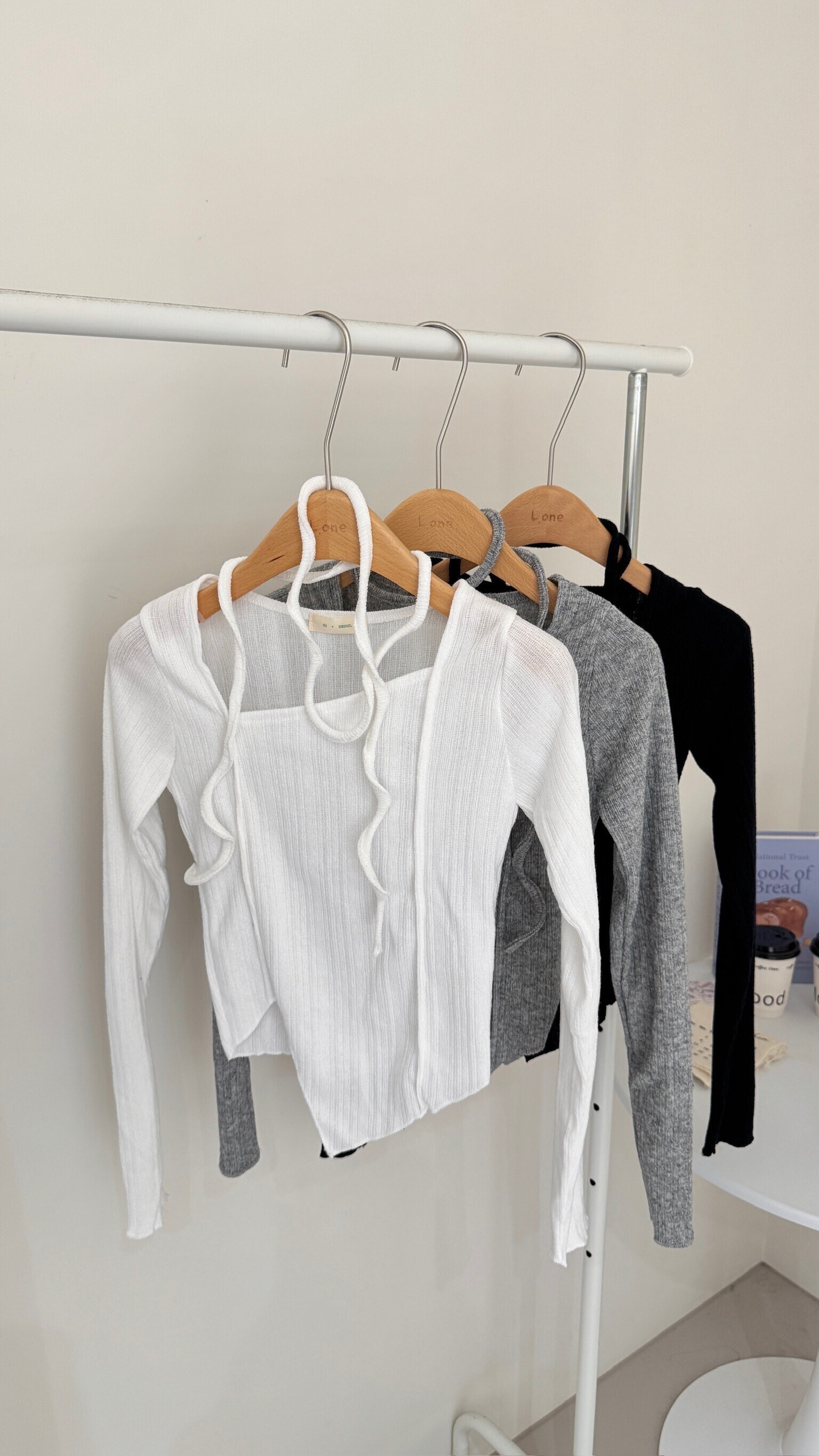 正韓！不規則下擺上衣