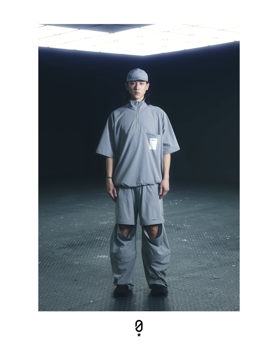 idealism x ionism｜ide/on Pullover Shirt (Black/Gray)