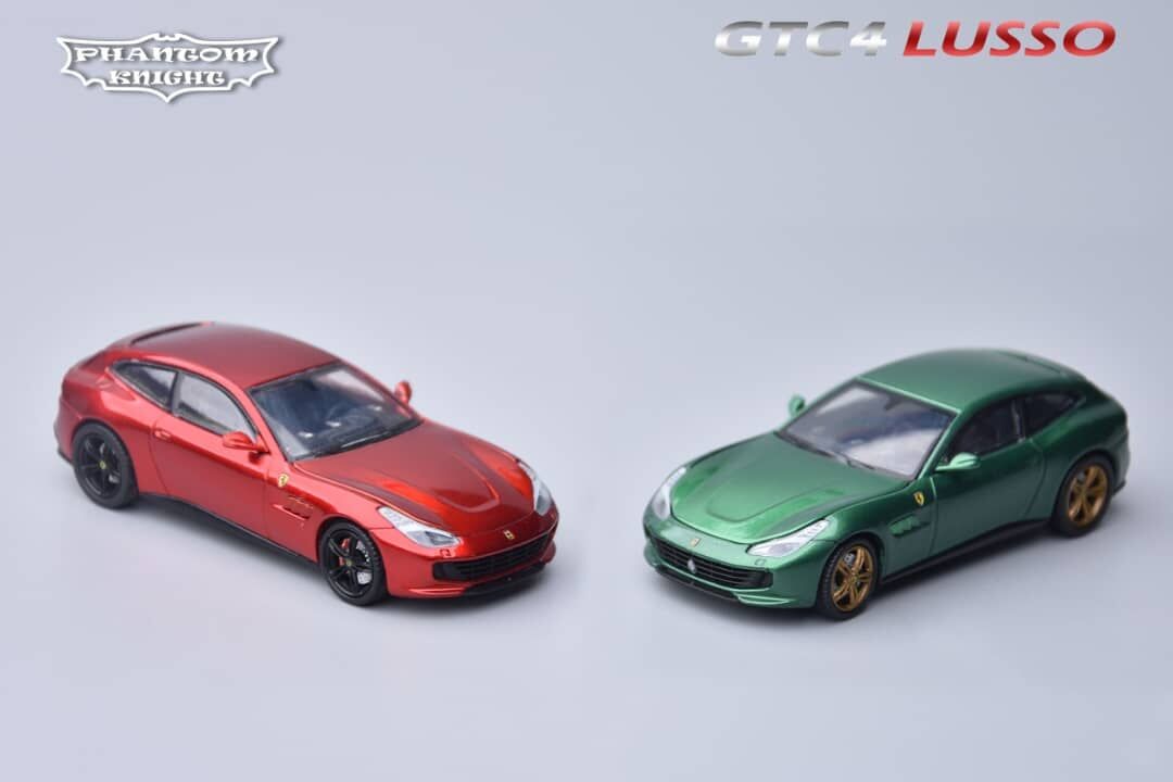 預訂:1/64 Phantom Knight Ferrari GTC4Lusso Metallic Green (PKFGTC4MG )