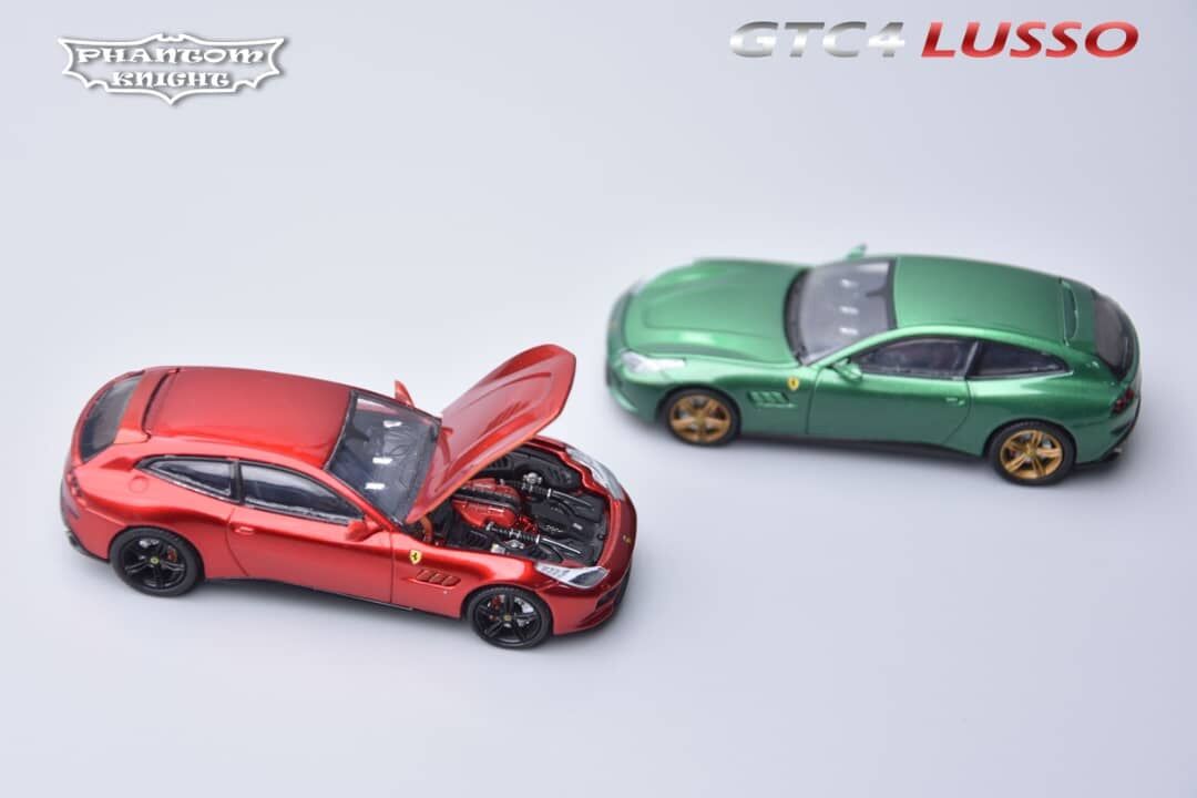 預訂:1/64 Phantom Knight Ferrari GTC4Lusso Metallic Red (PKFGTC4MR )