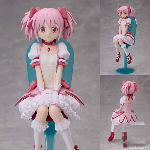 Nov Aniplex Puella Magi Madoka Magica The Movie -Rebellion- Madoka Kaname Tea Party Cake Song Ver. Non Scale FigurePre-order