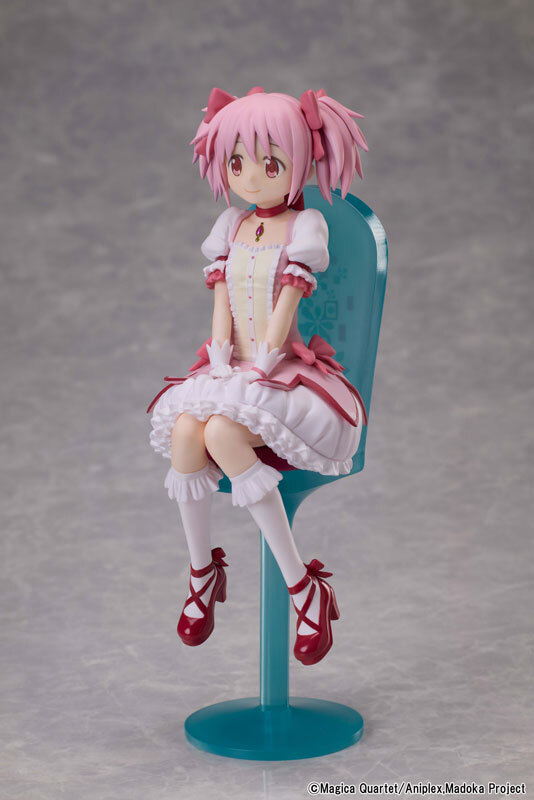 Nov Aniplex Puella Magi Madoka Magica The Movie -Rebellion- Madoka Kaname Tea Party Cake Song Ver. Non Scale FigurePre-order