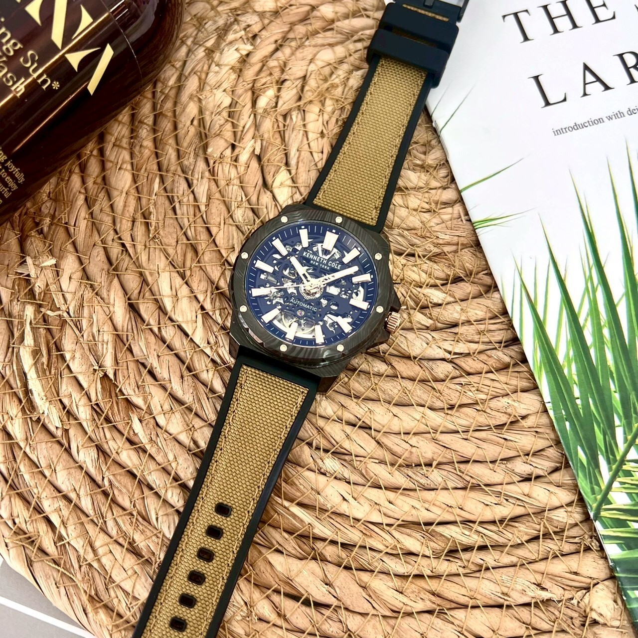 【KENNETH COLE】美式鏤空機芯機械男錶KCWGZ0076703 44mm 現代鐘錶