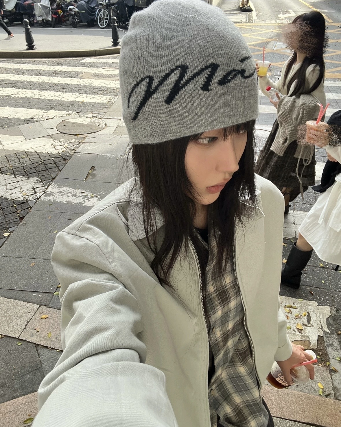 Matin Kim Matin Logo Script Beanie 草寫 毛帽 冷帽 四色