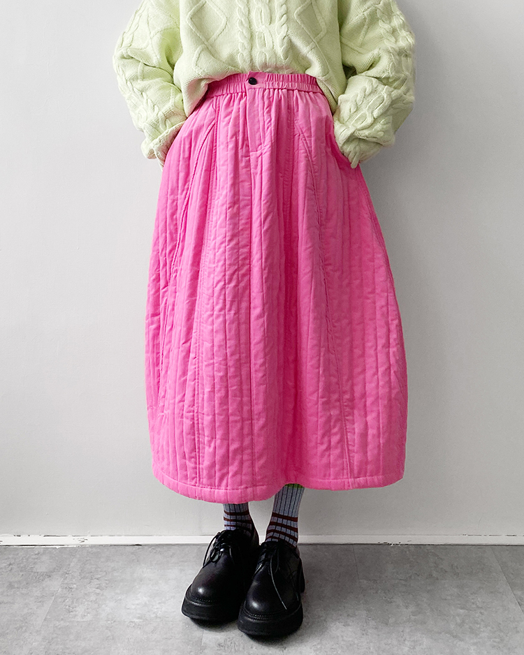 MFS-2853 绗棉燈芯絨長裙