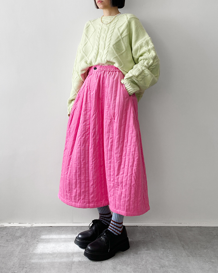 MFS-2853 绗棉燈芯絨長裙