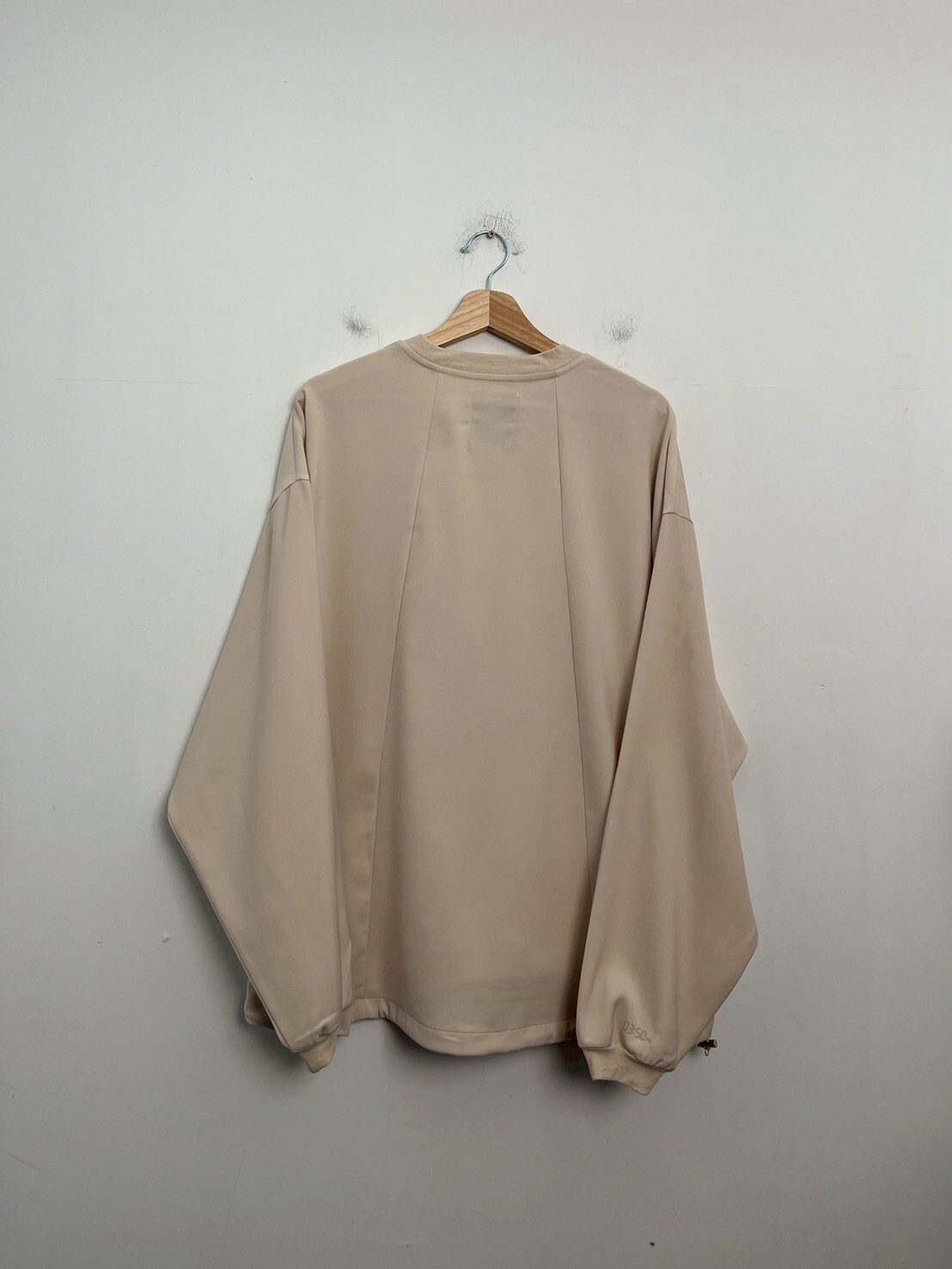 MELSIGN x plain-me -“ASAP” Oversized Tech Crewneck SIZE M