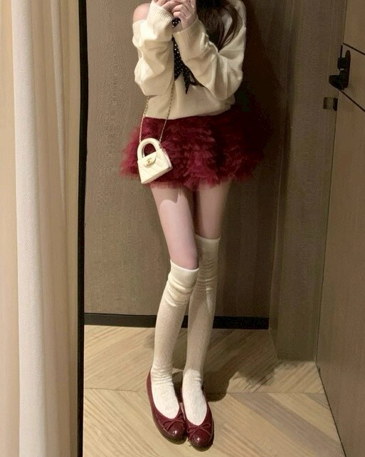 設計師家鬆緊裙頭蛋糕褲裙