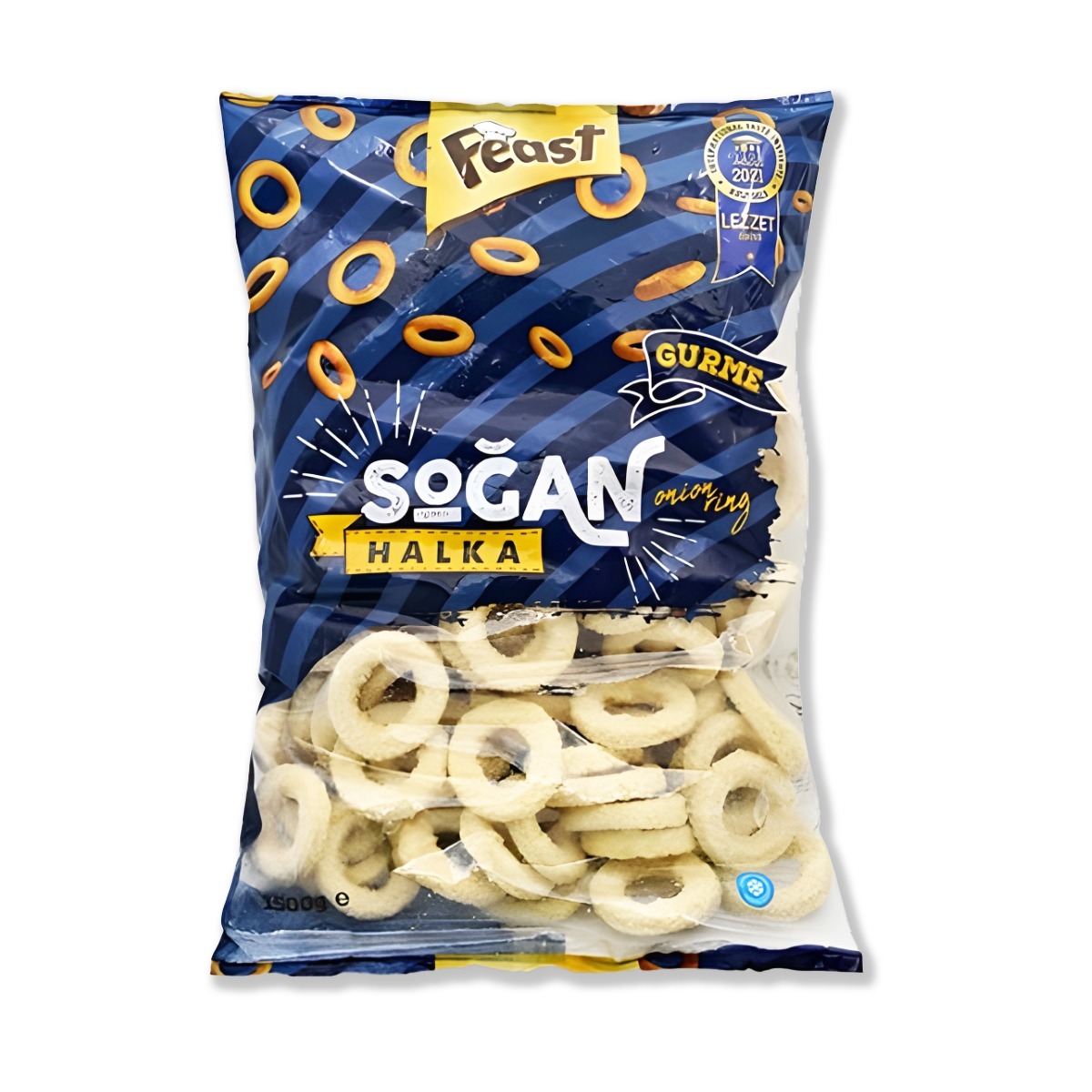 FEAST - 香脆洋蔥圈(約1.3-1.5kg)│酥脆內嫩│濃郁洋蔥│加熱即食 (急凍-18℃)