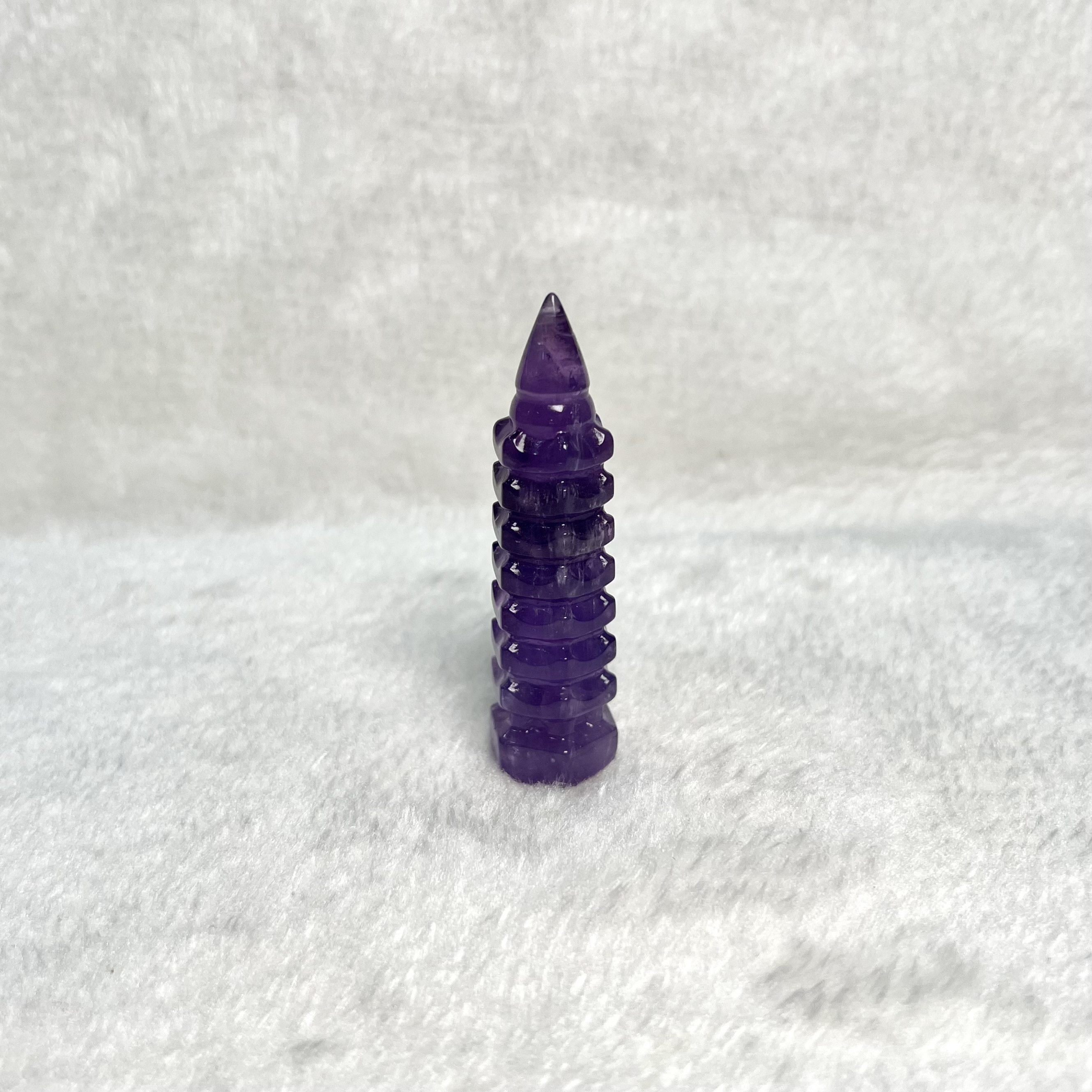 紫晶文昌塔 (七層)  #A690